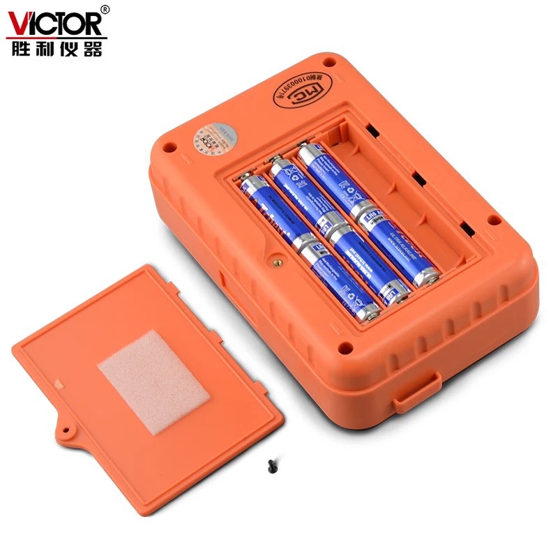 胜利数字兆欧表VC60B+/VC60D+ 绝缘电阻测试仪摇表1000V2500V