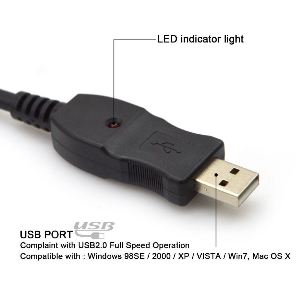 专业生产USB转吉他线 电脑USB转6.35吉他连接线 3M GUITAR CABLE