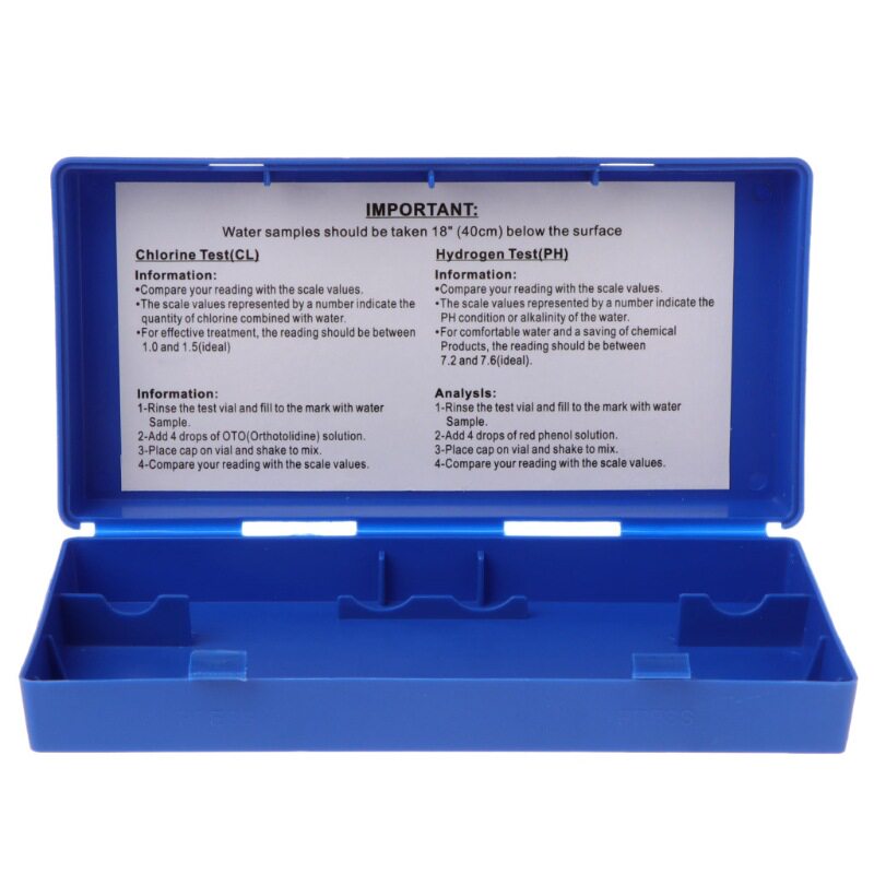 pH值余氯OTO测试剂 游泳池水质检测 浴池水质酸碱检测
