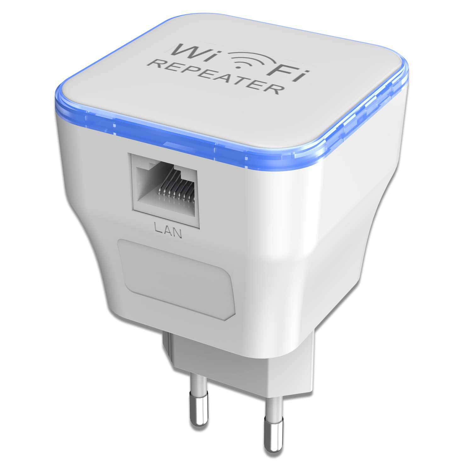 新款300M无线网络中继器wifi信号放大器2.4路由扩展wifi Repeater