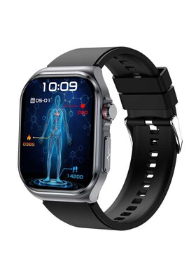 ET585(Hband)心电图血氧血压睡眠计步手电筒NFC蓝牙通话智能手表
