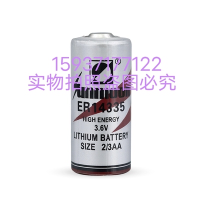 霍尼韦尔BWSOLO检测仪电池S2-X/M/H气体报警器ER14335 2/3AA电池