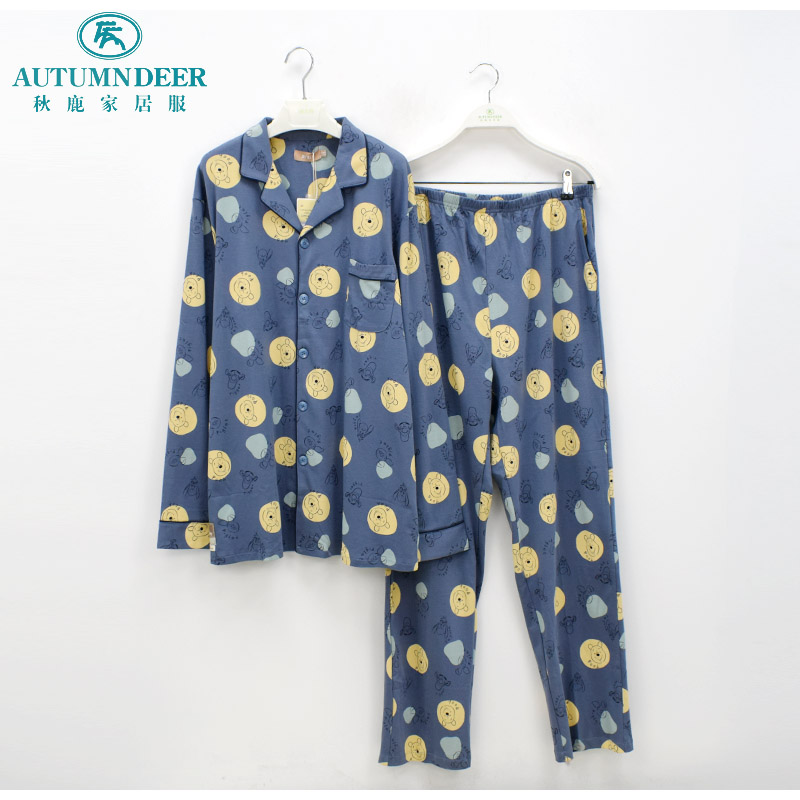 秋鹿简诗睡衣专柜新款秋