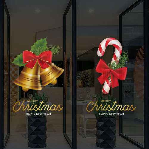 2026年圣诞节玻璃贴纸