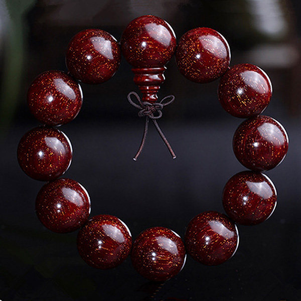 汽车档位珠小叶紫檀木手串佛珠檀香车内挂件车载排挡珠文玩摆件