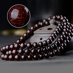 汽车排档档位珠天然小叶紫檀红木档把珠平安手链饰品轿车挂件佛珠