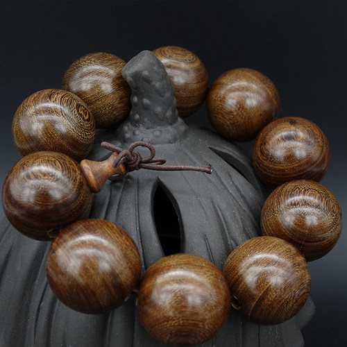 汽车档位珠金丝檀木文玩佛珠手串檀香车内挂件车载排挡珠摆件