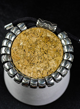 白铜男天珠手串手环手链仿古手镯高桥合金潮流时尚黄铜首饰