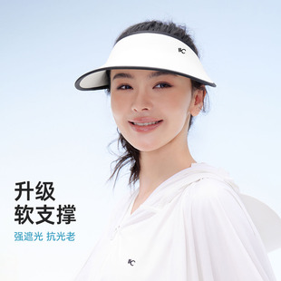 VVC防晒帽2025年春夏女防紫外线遮脸户外空顶太阳帽全方位遮阳帽