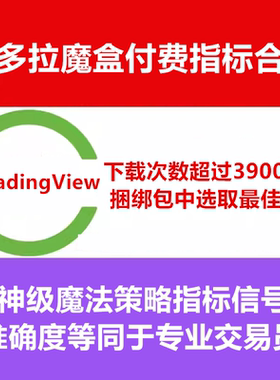 TradingView付费指标合集趋势压力支撑谐波分析策略交易会员课程