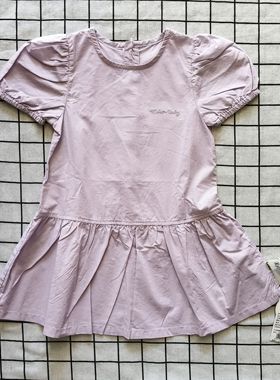 米乐熊女童夏季连衣裙断码清仓M1127QB14