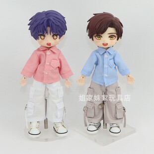 阿巳2.0娃衣ob11长袖衬衫外套衬衫气象星语年糕体妖精体尼撒P10/9