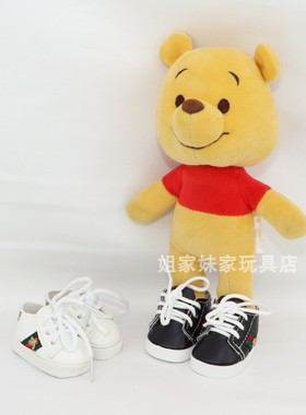 迪士尼nuiMOs玩偶着替米奇噗噗可动公仔娃娃换装服可爱休闲小皮鞋