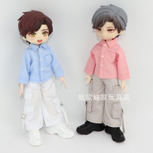 阿巳3.0娃衣衬衣大12分bjd长袖衬衫出逃自由主张米甜二三代西西里