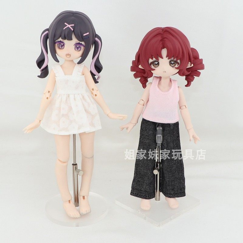 BJD支架可伸缩亚克力底座阿巳体