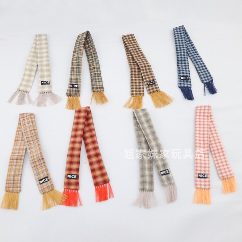 ob11娃衣秋冬围巾bjdmollyp9