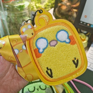 大家的养分原创-芋圆卡套行李牌地铁校园卡门禁挂脖