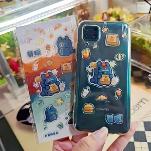 大家的养分原创-水晶贴纸手账贴纸DIY