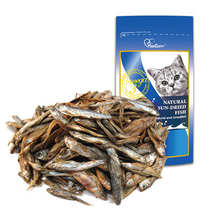 柏可心猫用小鱼干肉干肉条零食25g 全猫种通用猫咪小零食