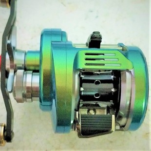 禧玛诺20款CQ DC100/101贴膜水滴轮贴膜鱼线轮炫彩贴膜渔轮保护膜