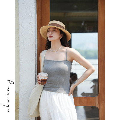 高弹软糯两色背心吊带Elwi