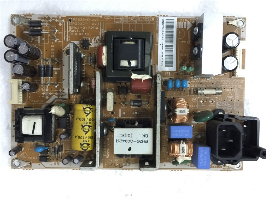 三星LA32C360E1拆机电源板 BN41-01320A P2632HD-AVD