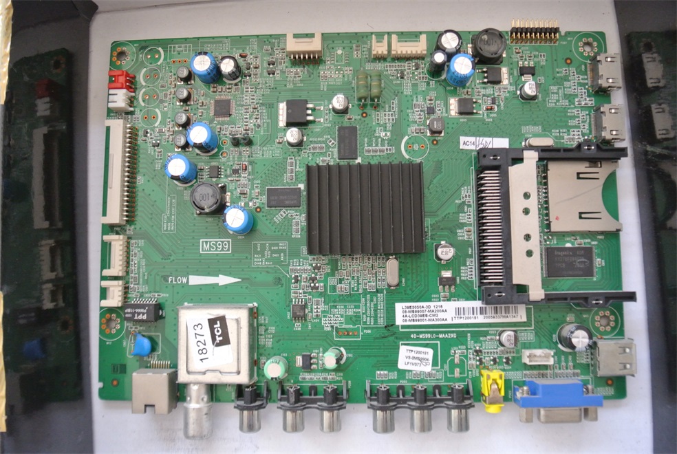 TCL L39E5050A-3D L43E5050A-3D L48E5050A主板 40-MS99L0-MAA2XG