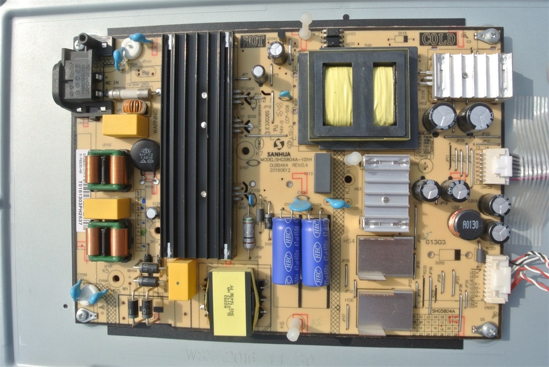 TCL L49P2 L55E5800A-UD原装电源板 SHG5804A-101H 81-PBE055-H99