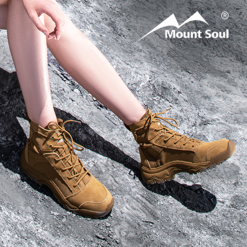 MountSoul山之魂夏季户外轻便防滑透气耐磨男女沙漠登山鞋徒步鞋