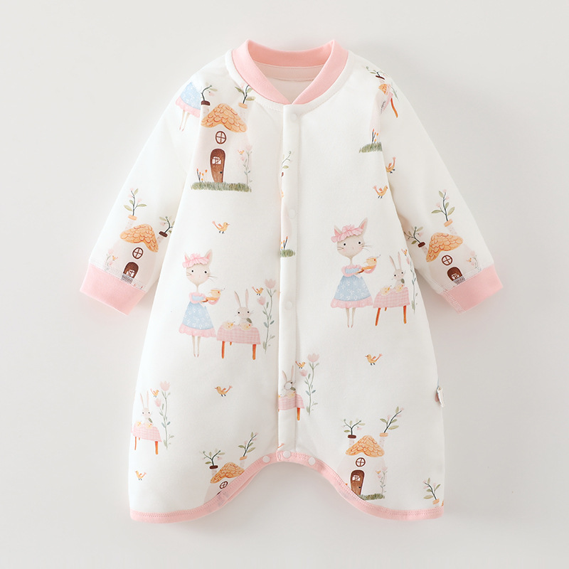 40克婴儿睡衣连体衣夹棉保暖睡袋