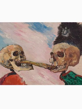 【比利时】詹姆斯·恩索尔（James Ensor）绘画素材高清图库