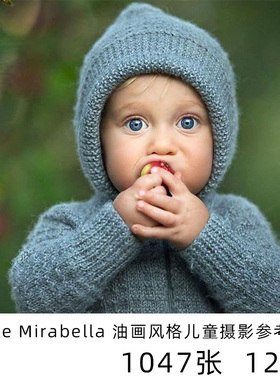 Noelle Mirabella 摄影作品集儿童摄影油画风格图片艺术肖像素材