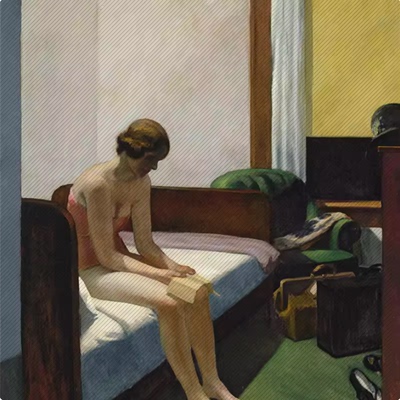 【美国】爱德华 霍珀 Hopper 绘画作品高清图片素材电子图库
