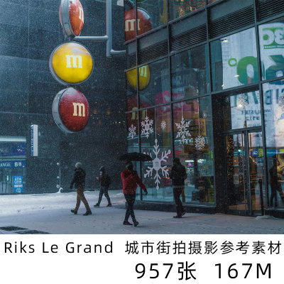 Riks Le Grand 摄影作品集城市街拍街景摄影素材图片ins街拍