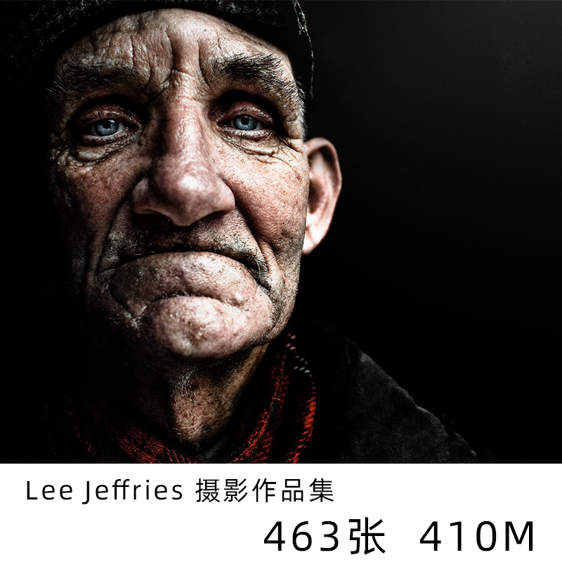 Lee Jeffries 能够捕捉灵魂的肖像美国街头流浪者摄影师参考素材
