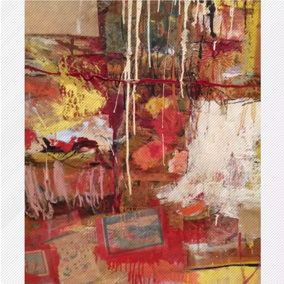 【美国】劳森伯格Robert Rauschenberg抽象绘画高清网传图库