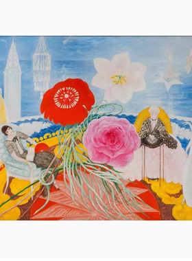 【美国】弗洛琳·斯蒂海默(Florine Stettheimer)绘画图库