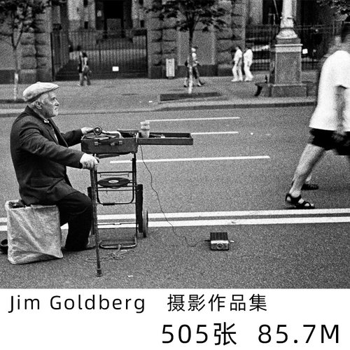 Jim Goldberg图像和文字相结合的叙事结构马*南摄影参考素材