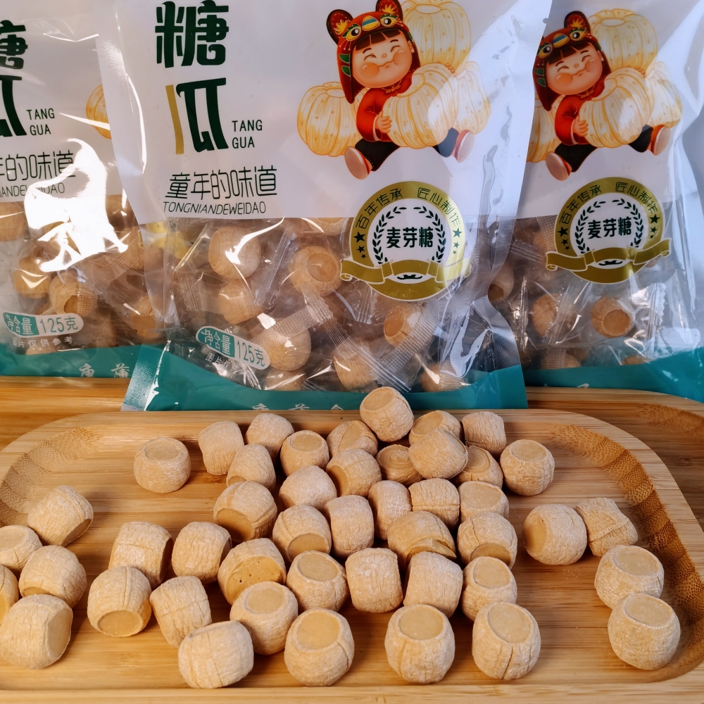 麦芽糖糖瓜老式米糖灶糖饴糖叮叮糖年货怀旧零食独立小包装地瓜油