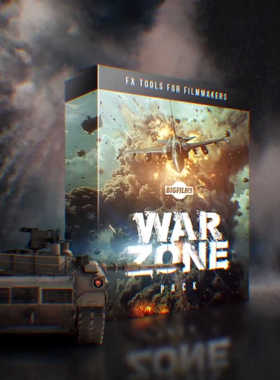 4K视频素材战争电影战斗机坦克特效素材Bigfilms WARZONE Pack