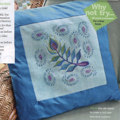 手工孔雀羽毛精准风印花套件刺绣