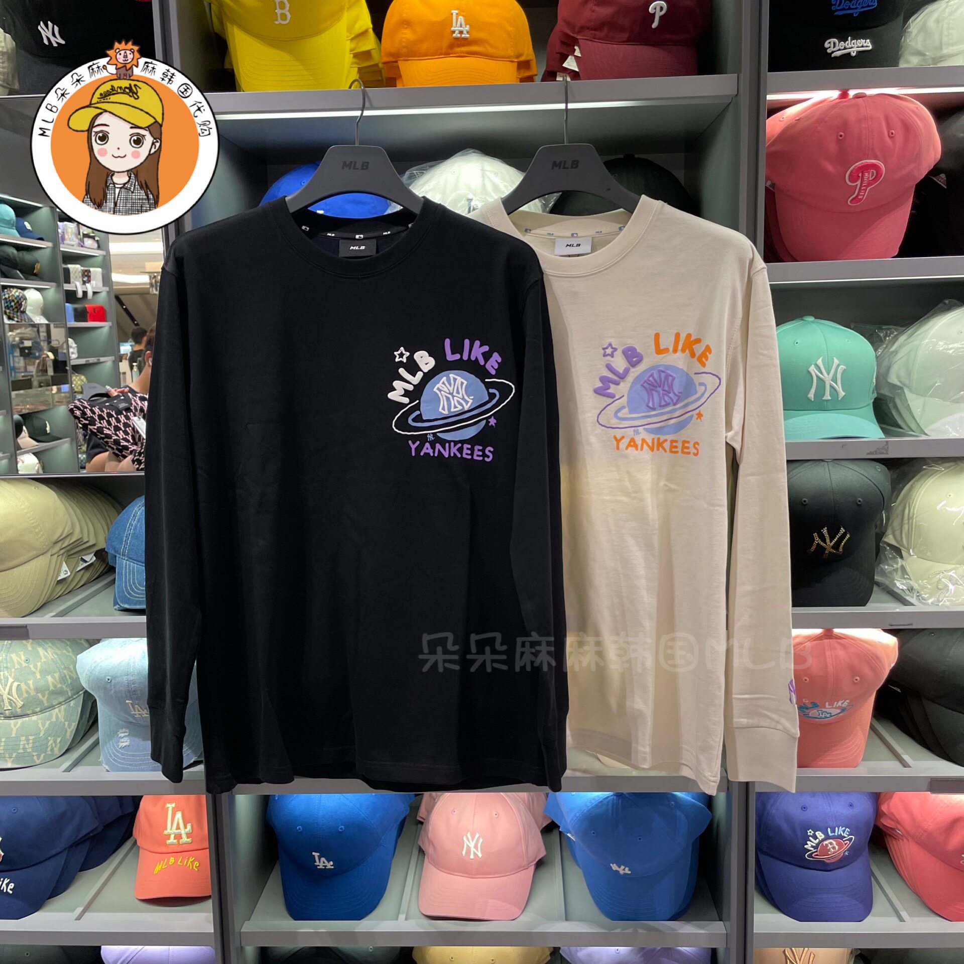韩国mlb正品21新款t恤3atsl0214