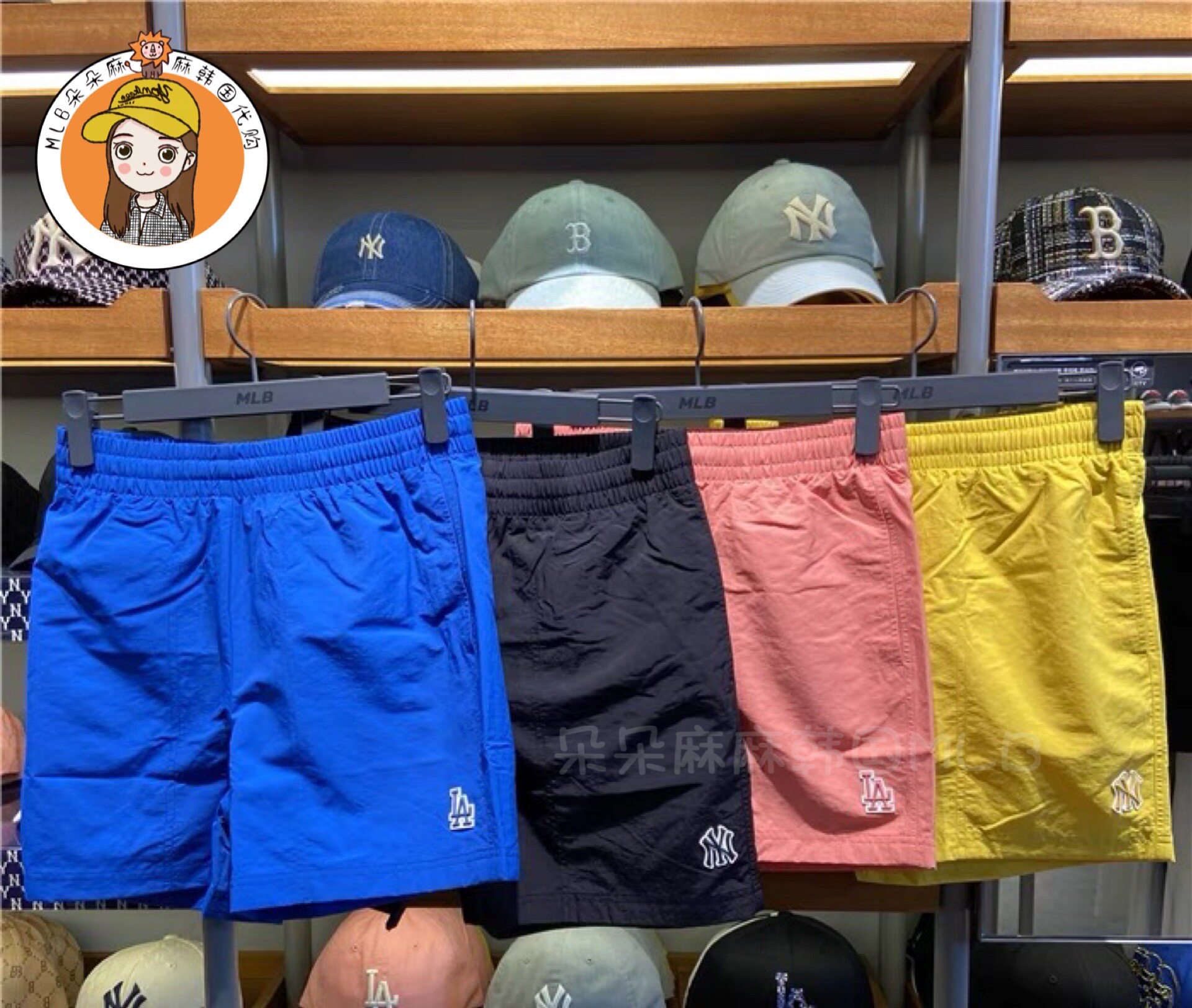 韩国正品夏季新款男女百搭短裤