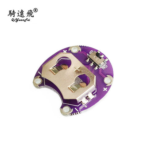LilyPad Coin Cell Battery Holder CR2032 电池座模块 Aduino