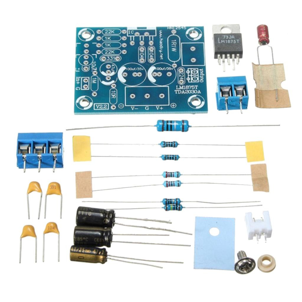 LM1875T单声道发烧级hifi功放板音箱功放机制作diy套件散件