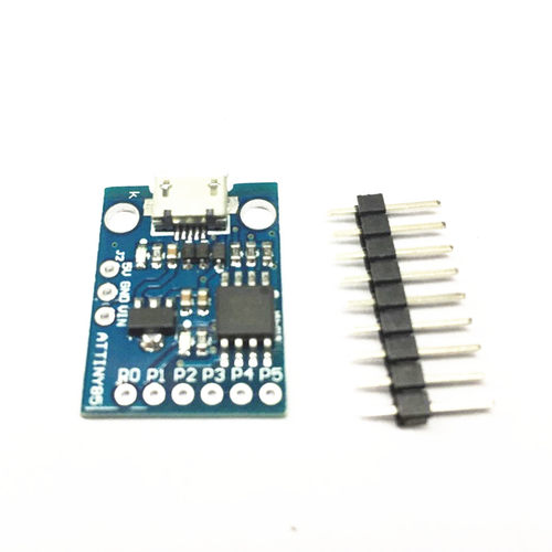 蓝 迷你 ATTINY85 微型Aduino mini usb单片机开发板