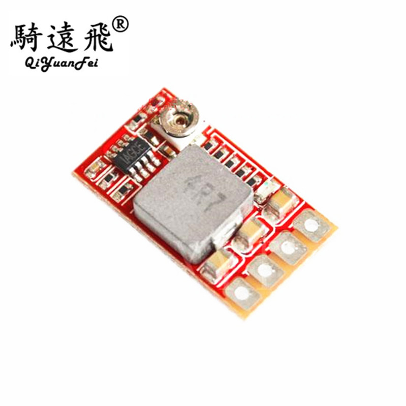 迷你DC-DC 3A可调降压电源模块  12V24V转5V3.3V 9V/mini360航模