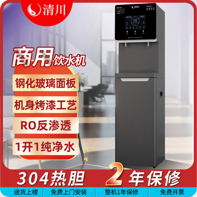 清川商用烤漆款直饮水机学校工厂