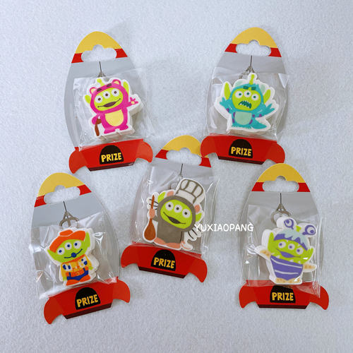 变装的三眼仔限定 日本 东京迪士尼乐园限量款可爱橡皮擦