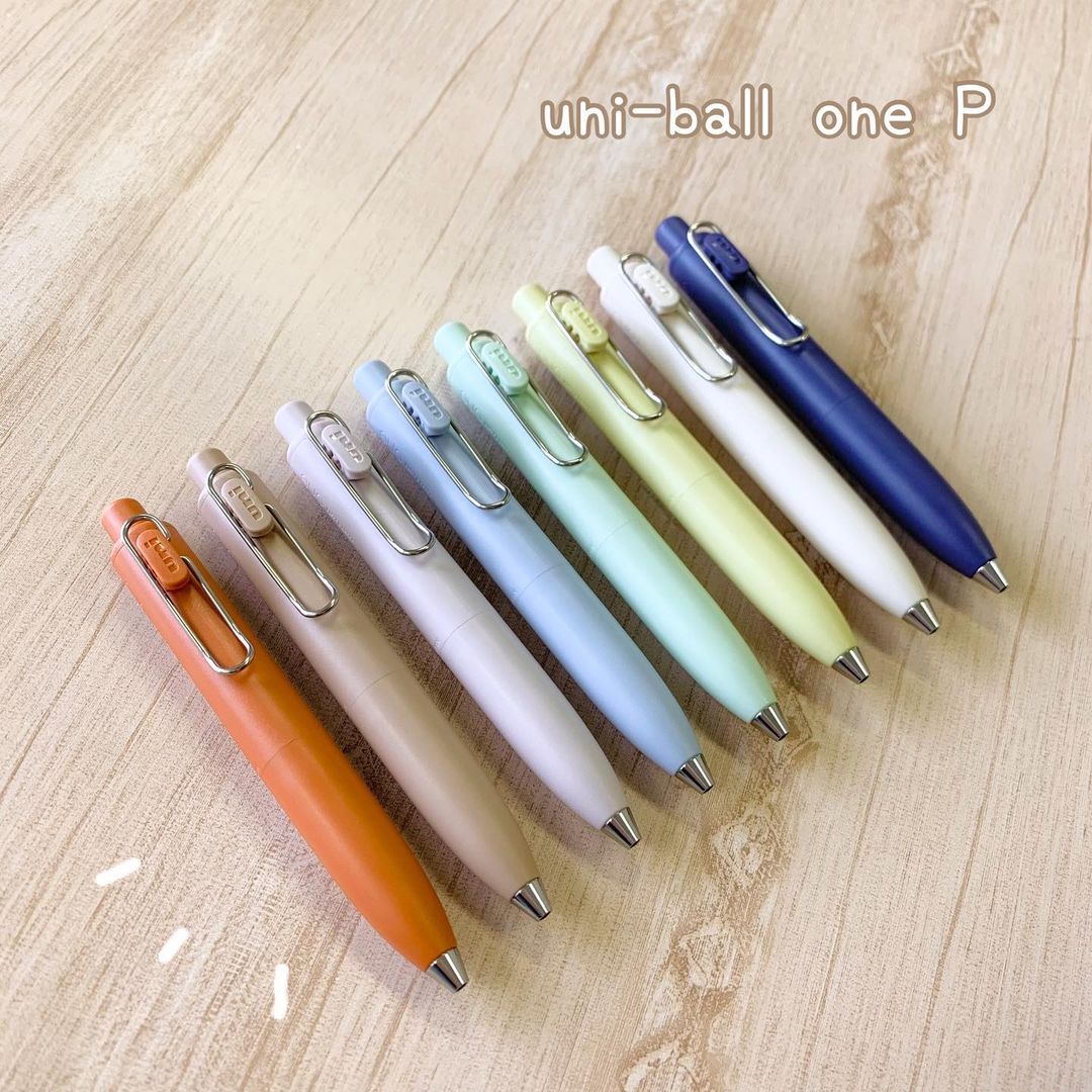 三菱小浓芯矮胖中性笔